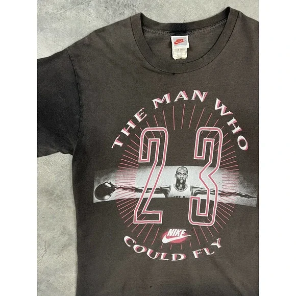Nike Michael Jordan Wings NBA Vintage 90s Graphic T-Shirt - Picture 2 of 5